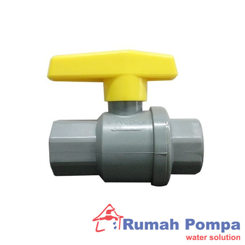 [EZM.1161495] Stop Kran Ball Valve - Ballvalve ONDA PVCBV 11/4 inc