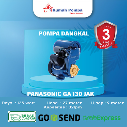 [EZM.1161523] Mesin Pompa Air Panasonic GA 130 JAK | SURABAYA