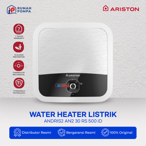 [EZM.1160754] Pemanas Air Listrik Water | Heater Ariston Andris2 AN2 30 RS 500 ID
