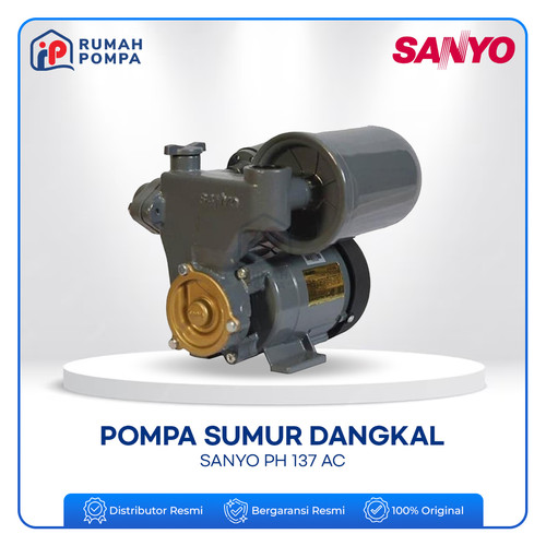 [EZM.1160772] PH 137 AC Pompa Air Sumur Dangkal Sanyo