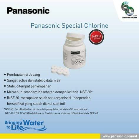 [EZM.1161603] Paket Panasonic Special Chlorine (Kaporit Sertifikasi Jepang)