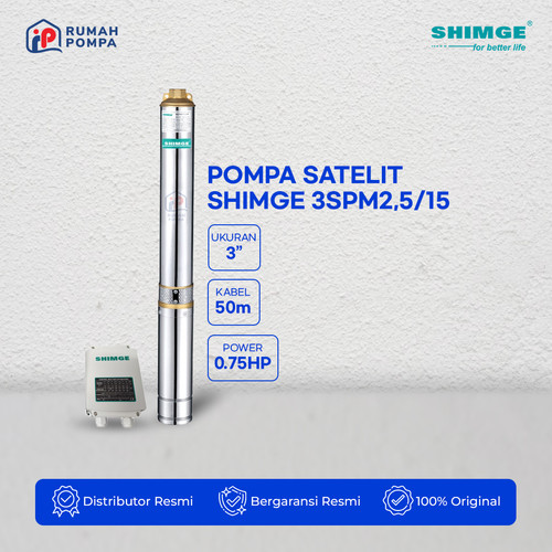 [EZM.1160837] Pompa Submersible 3 Inc SHIMGE 3SPM2.5/15
