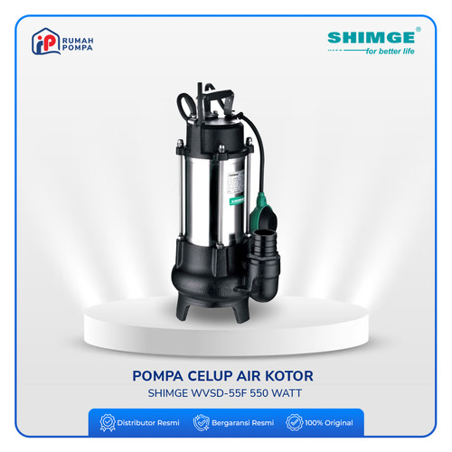 [EZM.1160858] Pompa Celup Air Kotor SHIMGE WVSD-55F 550 watt