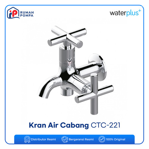 [EZM.1160956] Kran Air Kran Cabang Double Outlet | Waterplus CTC 221