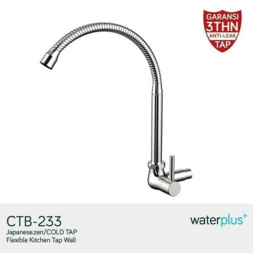 [EZM.1161818] Kran Cuci Kran Cuci Piring Tembok Fleksibel Waterplus CTB233