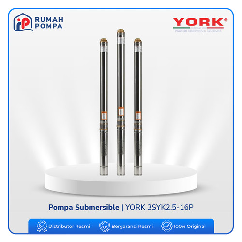 [EZM.1161104] SUBMERSIBLE YORK 3SYK2.5-16P 0.75HP
