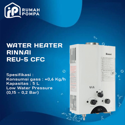 [EZM.1161134] WATER HEATER RINAI REU 5CFC