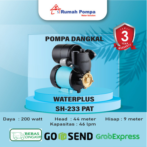 [EZM.1161139] POMPA AIR WATERPLUS SH 233 PAT MURAH