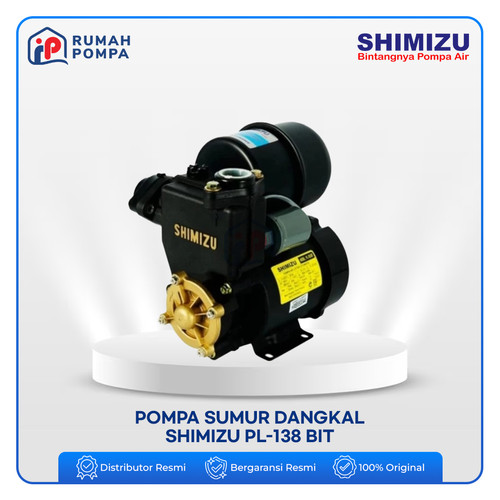 [EZM.1161151] Pompa Sumur Dangkal Shimizu PL 138 BIT