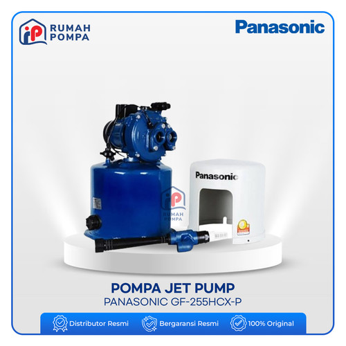 [EZM.1161161] MESIN POMPA JETPUMP PANASONIC GF 255 HCX