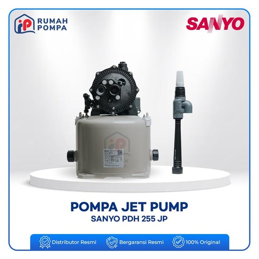 [EZM.1161199] MESIN POMPA AIR JETPUMP SANYO PDH 605 JP