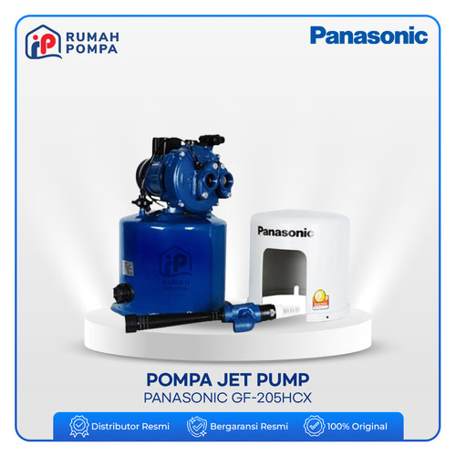 [EZM.1161208] MESIN POMPA JETPUMP PANASONIC GF-205HCX
