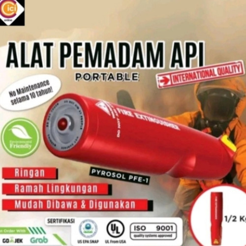 Alat pemadam api portable pyrosol PFE-1 apar portable original exp10th
