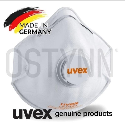 Uvex Safety Mask 8732210 Silv-Air Masker Safety Uvex