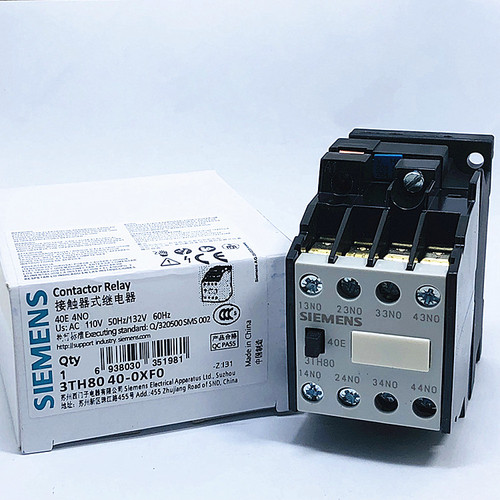 [EZM.5800145] Kontaktor Contactor Relay Siemens 3TH80 3TH8040 24V 110V 220V 380V