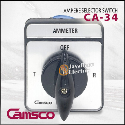 [EZM.5800175] Ampere Ammeter Selector Switch CAMSCO CA34 CA-34