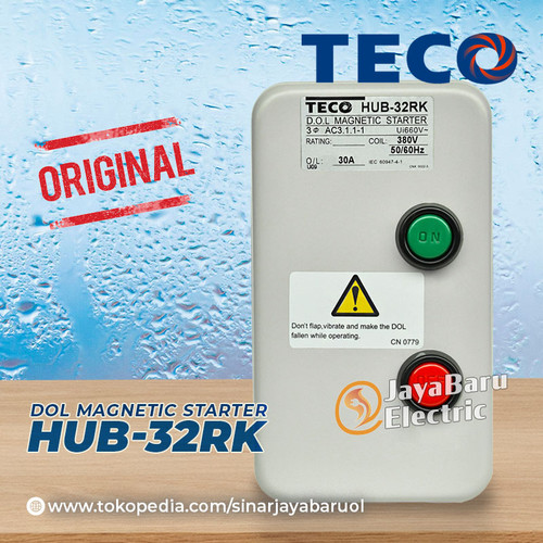 [EZM.5800257] DOL Magnetic Motor Starter TECO HUB-32RK HUB32RK