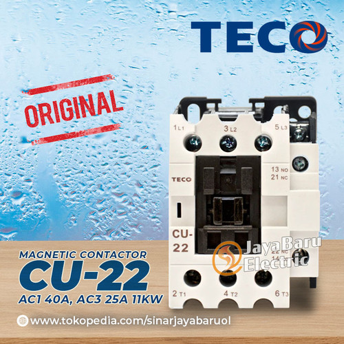 [EZM.5800261] Kontaktor Contactor TECO CU-22 CU22 24V 110V 220V 380V