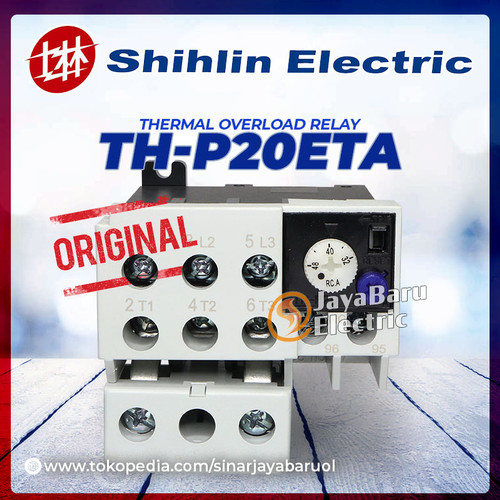[EZM.5800293] Thermal Overload Relay SHIHLIN TH-P20ETA THP20 THP20ETA