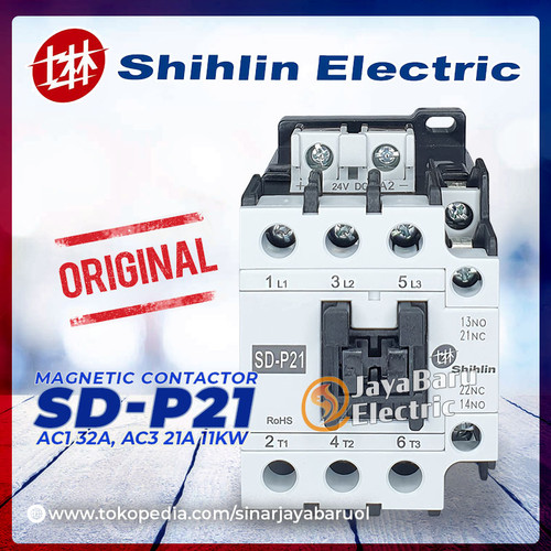[EZM.5800294] Kontaktor / Contactor SHIHLIN SD-P21 SDP21 24VDC 24V DC
