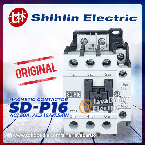 [EZM.5800430] Kontaktor / Contactor SHIHLIN SD-P16 SDP16 24VDC 24V DC