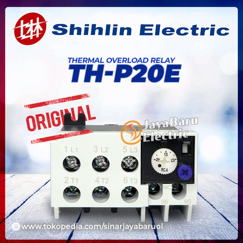 [EZM.5800431] Thermal Overload Relay SHIHLIN TH-P20E THP20 THP20E