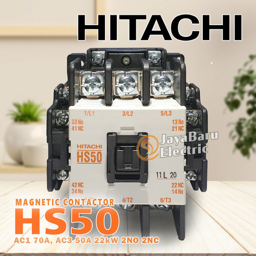 [EZM.5800501] Contactor Kontaktor HITACHI HS50 110V 220V 380V