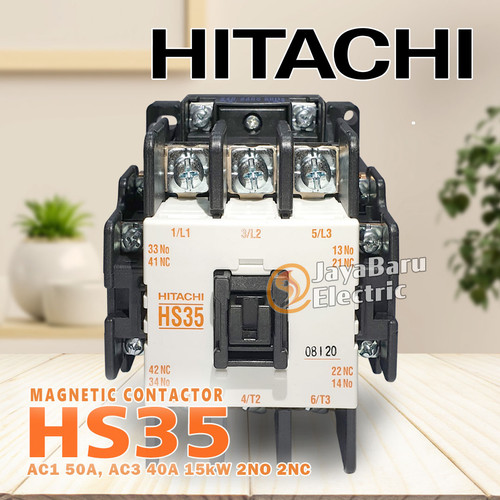 [EZM.5800502] Contactor Kontaktor HITACHI HS35 110V 220V 380V