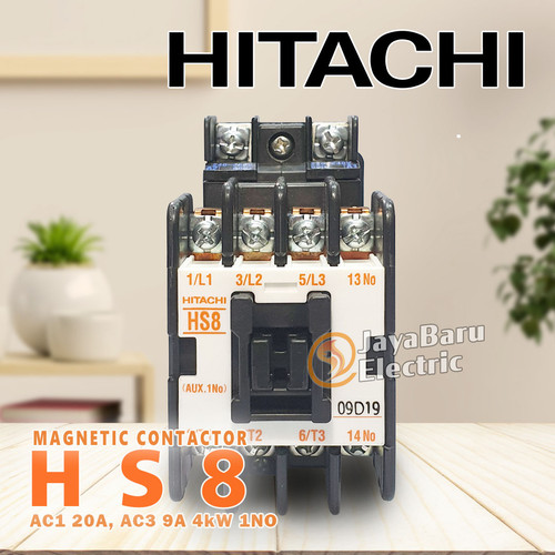 [EZM.5800508] Contactor Kontaktor HITACHI HS8 110V 220V 380V