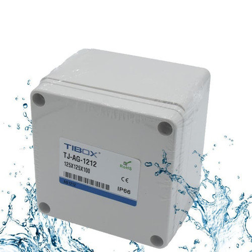 [EZM.5800558] Junction Box Panel Plastik PVC TIBOX 125x125 125x125x100 MM TJ-AG-1212