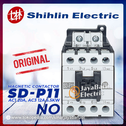 [EZM.5800606] Kontaktor / Contactor SHIHLIN SD-P11 SDP11 24VDC 24V DC