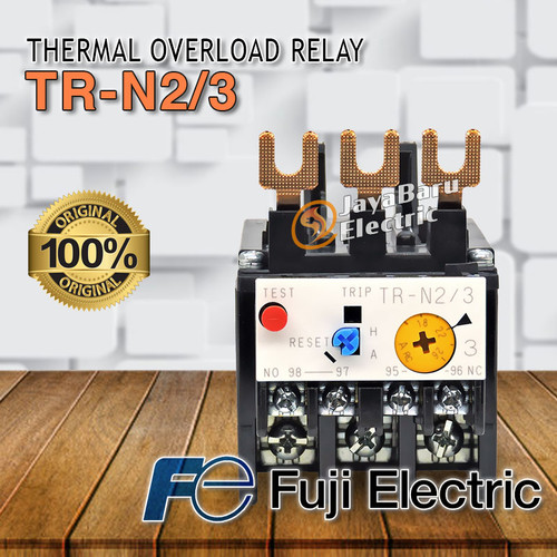 [EZM.5800613] Thermal Overload Relay Fuji TR-N2/3 TRN2 TR-N2