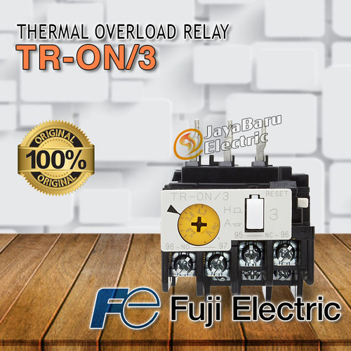 [EZM.5800615] Thermal Overload Relay Fuji TR-0N/3 TR0N TR-0N