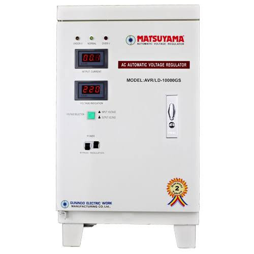 [EZM.5800657] Stabilizer Stavol AVR MATSUYAMA Stavolt 10000 Watt 10kva AVR/LD-10GS