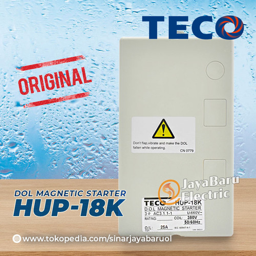 [EZM.5800713] DOL Magnetic Motor Starter TECO HUP-18K HUP18K