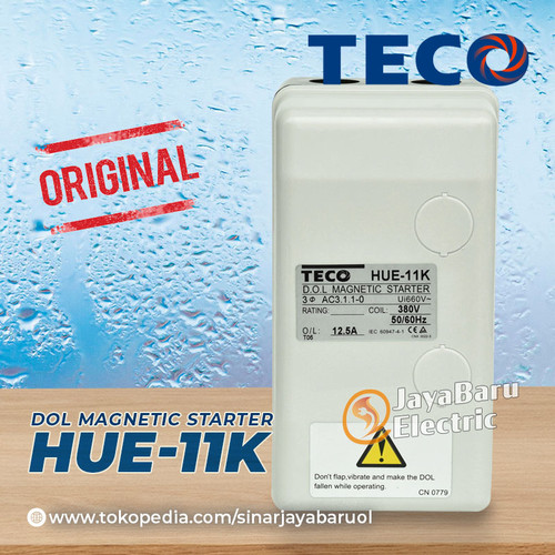 [EZM.5800718] DOL Magnetic Motor Starter TECO HUE-11K HUE11K