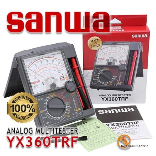 [EZM.5800754] Analog Multitester Multitester SANWA YX360TRF ORIGINAL