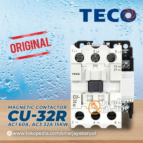 [EZM.5800756] Kontaktor / Contactor TECO CU-32R CU32R 24V 110V 220V 380V AC Coil