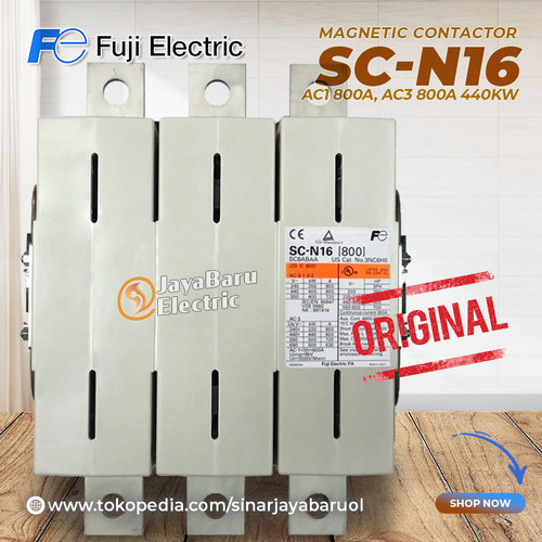 [EZM.5800886] Kontaktor / Contactor Fuji SC-N16 SCN16 110V 220V 380V AC Coil