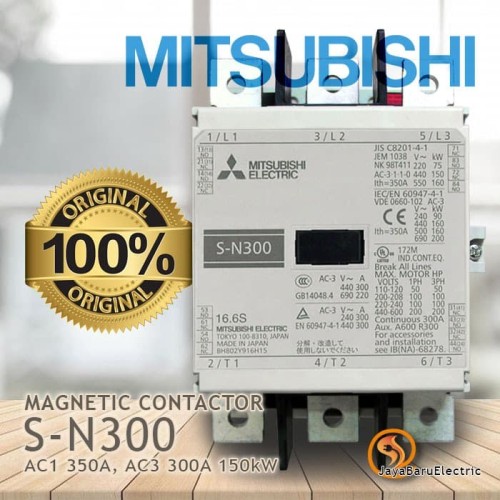 [EZM.5801055] Kontaktor / Contactor Mitsubishi S-N300 SN300 110V 220V 380V AC Coil