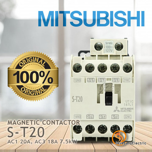 [EZM.5801063] Kontaktor / Contactor Mitsubishi S-T20 ST20 110V 220V 380V AC Coil