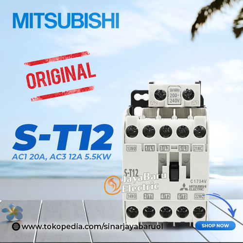 [EZM.5801064] Kontaktor / Contactor Mitsubishi S-T12 ST12 110V 220V 380V AC Coil