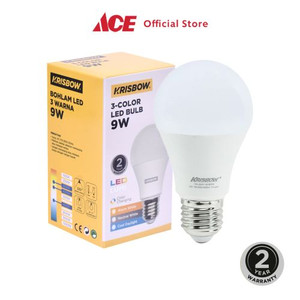 Ace Krisbow Lumi Bohlam Led Switch Color 9 Watt