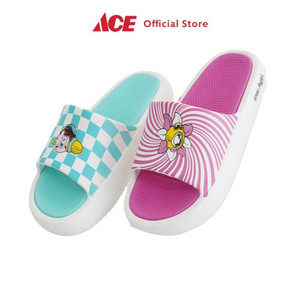 Ace Ataru Ukuan Sandal Thick Slippers Color Block Muklay