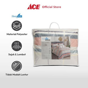Ace Sleeplite 150X220 cm Bed Cover Polyester Stripe Caspia
