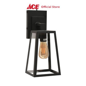 Ace - Eglare Braxton Lampu Dinding - Hitam