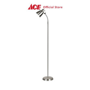 Ace - Eglare Retro Lampu Lantai - Satin Nickle