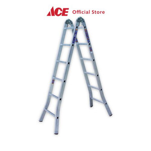 Ace - Fixsteps Tangga Lipat Aluminium Two Joint 6 Step