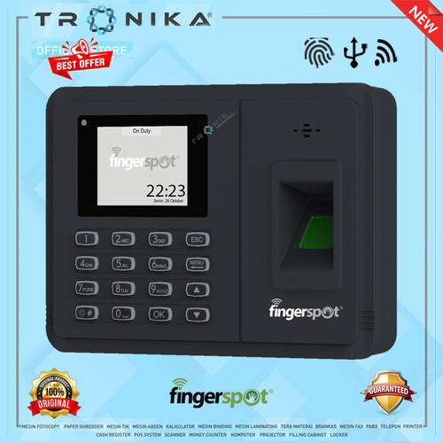 [EZO.6100044] MESIN ABSENSI | FINGERSPOT REVO W-231N | ORIGINAL | GARANSI RESMI