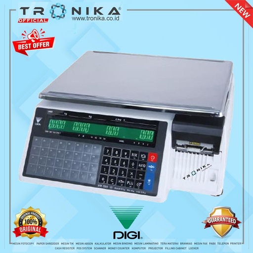 [EZO.6100399] TIMBANGAN DIGITAL | DIGI SM-100 BCS | ORIGINAL | GARANSI RESMI
